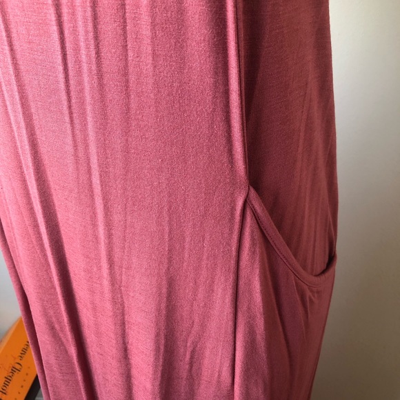 T-Strap Back Maxi Dress Womens Flowy Boho Summer Beach Resort Casual - Picture 4 of 6